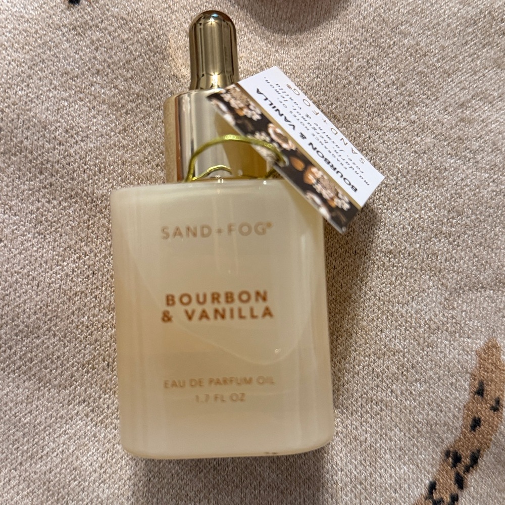 SAND + FOG Bourbon & Vanilla Eau de Parfum Oil - Cream